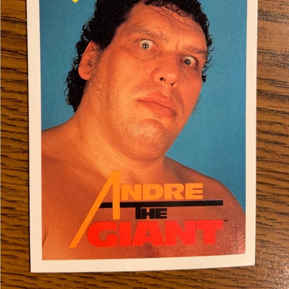 Wwe Andre the giant Rare Card - Picture 2 of 2